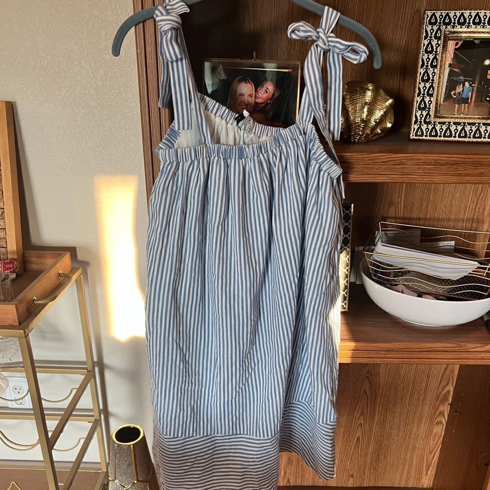 ENGLISH FACTORY SMOCKED DRESS - Picture 3 of 3